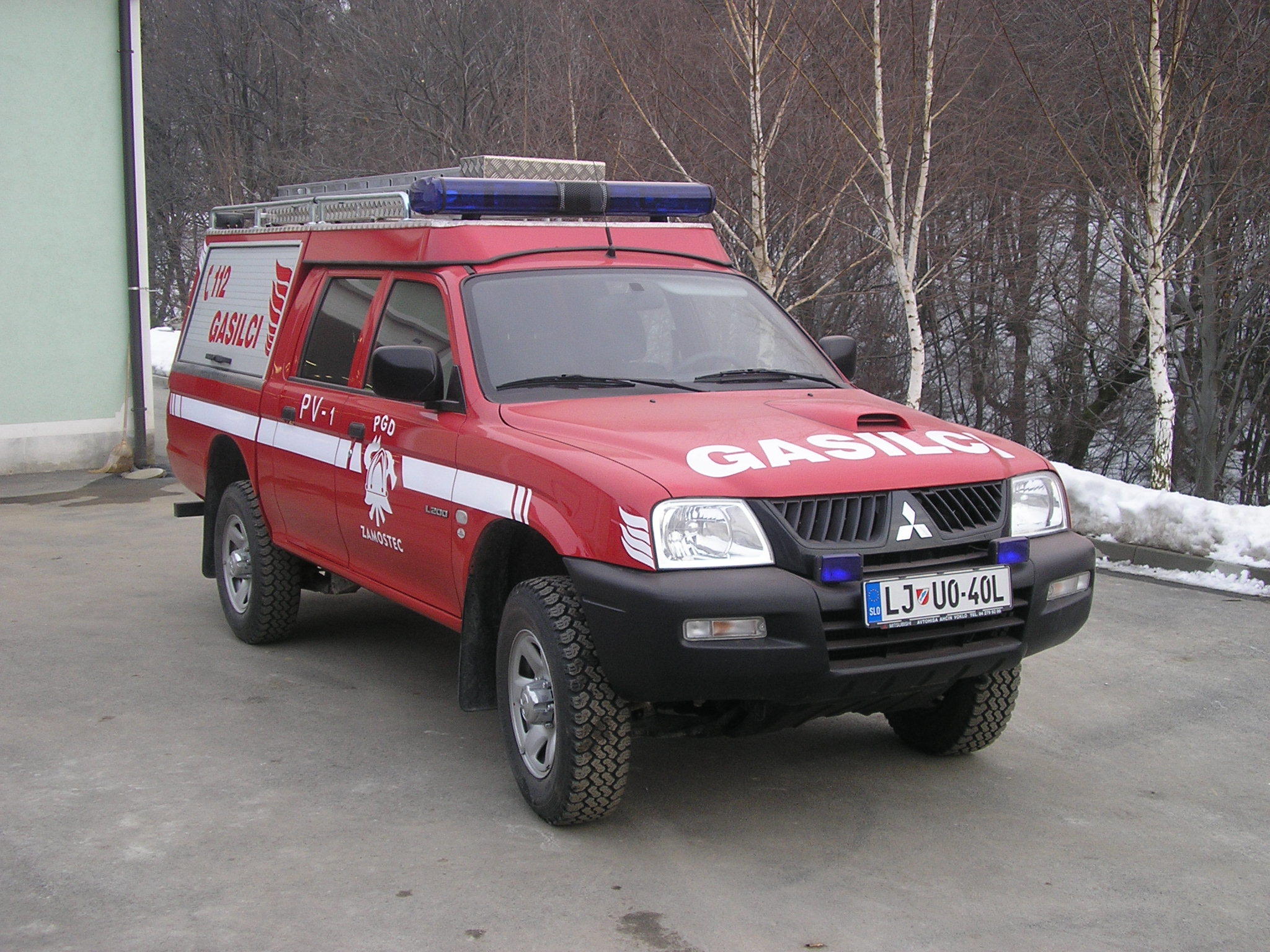 Gasilsko vozilo PGD Zamostec