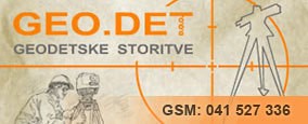 GEO.DET, GEODETSKE STORITVE D.O.O.