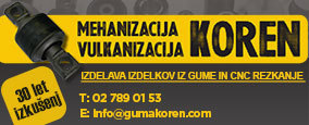 MEHANIZACIJA - VULKANIZACIJA, KOREN ALEŠ S.P.