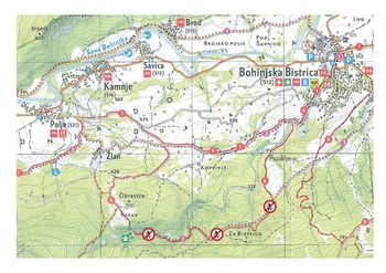 Zapora poti do izvira Bistrica