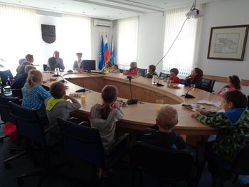 Na Občini zasedal otroški parlament