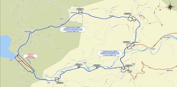 Pomična popolna zapora regionalne ceste v Ribčevem lazu