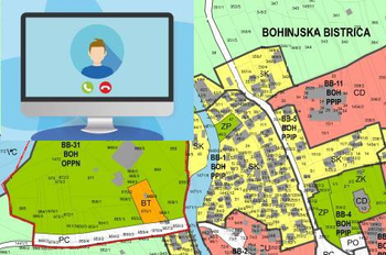 Javna obravnava dopolnjenega osnutka Občinskega podrobnega prostorskega načrta za EUP BB-31 Kamp Danica v Bohinjski Bistrici