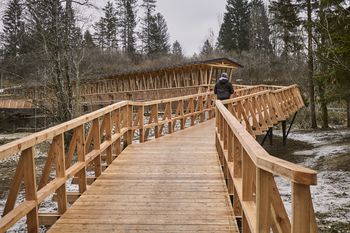 Spletna predstavitev zasnove Bohinjske kolesarske poti ter počivališč ob njej