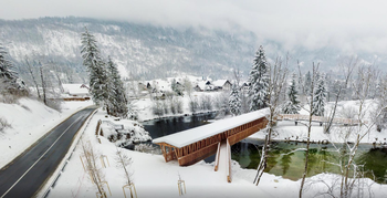 Kolesarska brv na Kamnjah – od začetka do konca gradnje