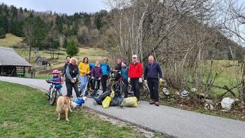 ČISTILNA AKCIJA - »Prijatelji, očistimo Bohinj!«