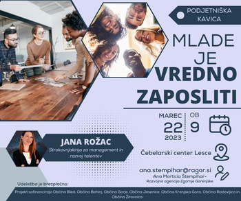 Mlade je vredno zaposliti