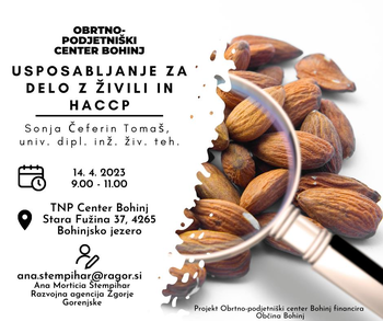 Usposabljanje za delo z živili in HACCP
