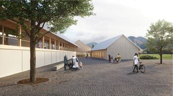 Otvoritev novega vrtca v Bohinjski Bistrici Otvoritev novega vrtca v Bohinjski Bistrici