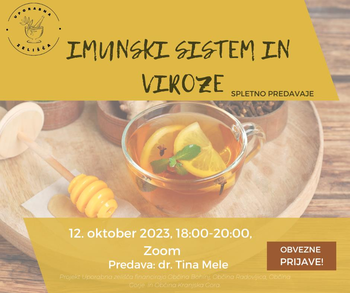 Spletno predavanje: Imunski sistem in viroze