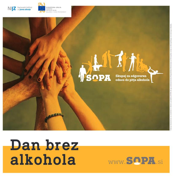 Preventivna akcija NIJZ: Dan brez alkohola (Bohinjska hiša, 11. 3. 2025)
