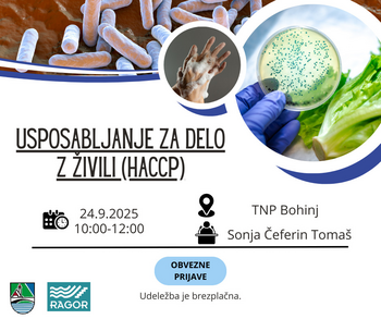 Usposabljanje za delo z živili