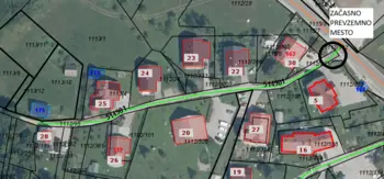 Začasno prevzemno mesto za odpadke na Ribčevem Lazu