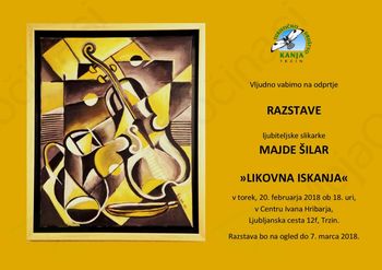 Odprtje razstave Majde Šilar: Likovna iskanja