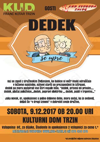 Komedija: DEDEK SE UPRE