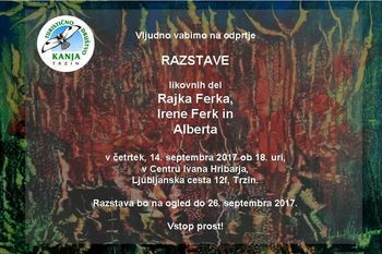 Otvoritev razstave likovnih del