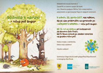 Učilnica v naravi - učna pot Onger