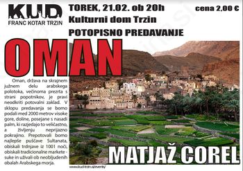 Potopisno predavanje: OMAN