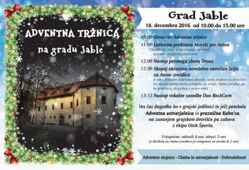 Adventna tržnica na gradu Jable