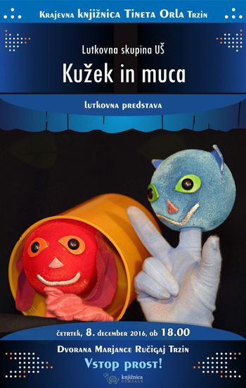 Lutkovna predstava KUŽEK IN MUCA