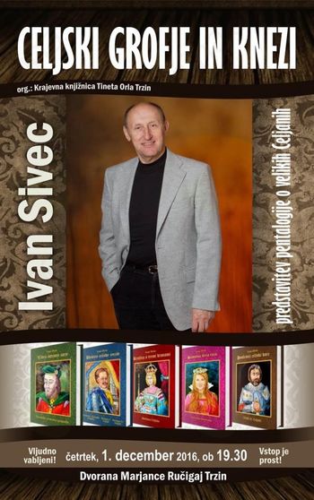 Literarni večer: Celjski grofje in knezi