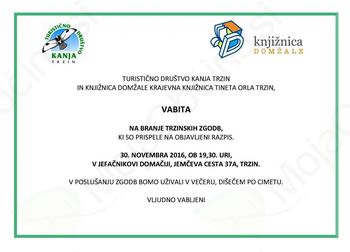 Branje Trzinskih zgodb