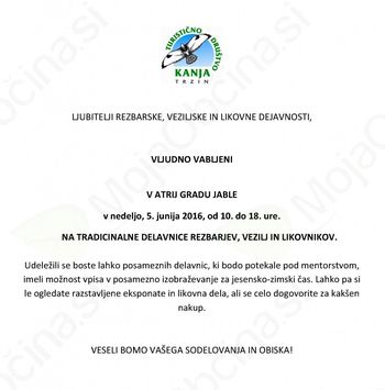 Delavnice rezbarjev, vezilj in likovnikov