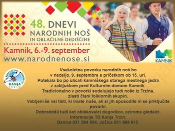48. Dnevi narodnih noš