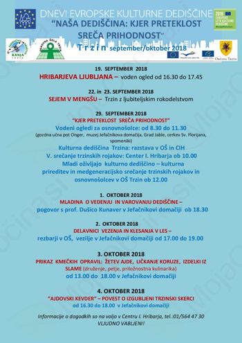 Dnevi evropske kulturne dediščine