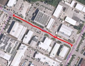 Popolna zapora Brodišča (od križišča z Blatnico do križišča s Prevale)