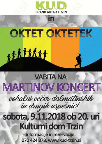 Martinov koncert dalmatinskih in drugih uspešnic