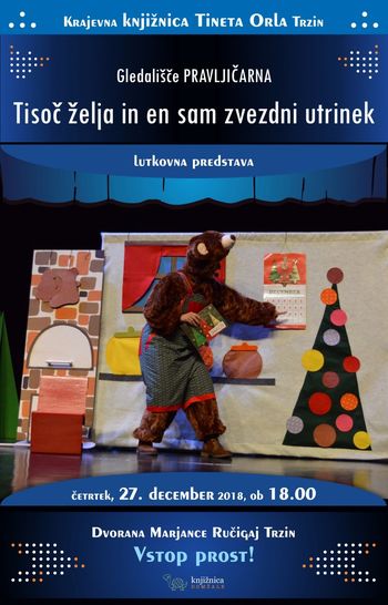 Lutkovna predstava: Tisoč želja in en sam zvezdni utrinek