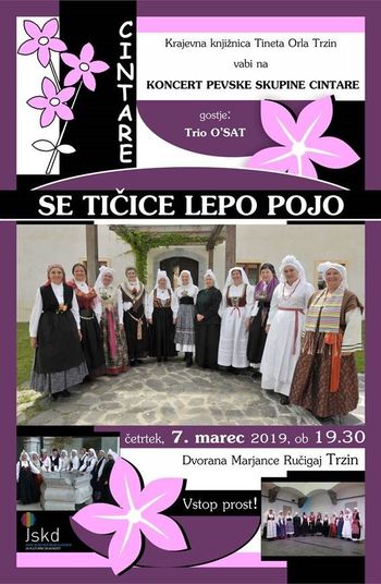 Koncert skupine CINTARE