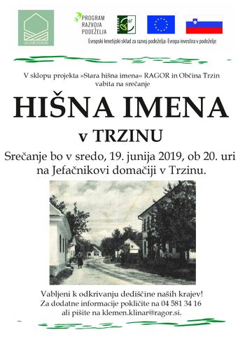 Hišna imena v Trzinu