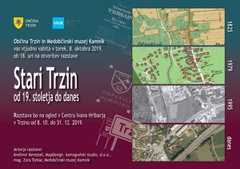 Otvoritev razstave STARI TRZIN od 19. stoletja do danes