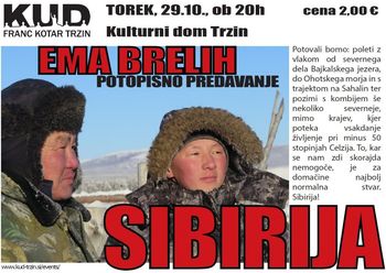 Potopisno predavanje: SIBIRIJA