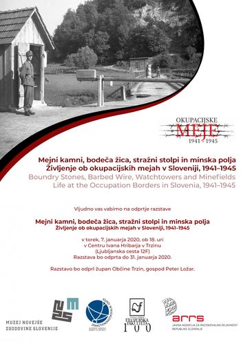 Razstava: Okupacijske meje 1941-1945