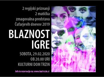 Predstava: BLAZNOST IGRE