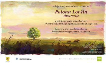 Vodstvo po razstavi: Polona Lovšin ILUSTRACIJE
