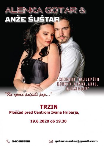 Koncert: Alenka Gotar & Anže Šuštar