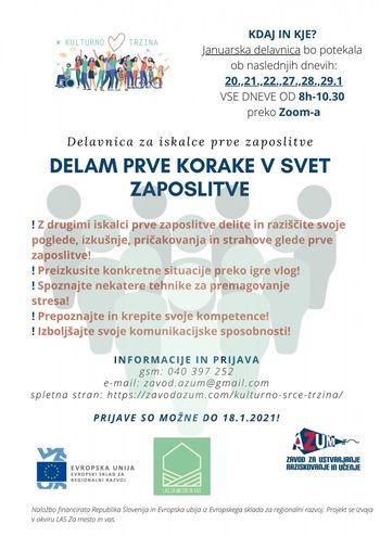 Delavnice za iskalce prve zaposlitve