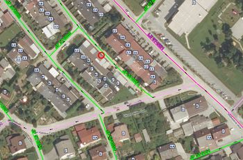 Občasna polovična zapora Prešernove ulice v obdobju med 2.3.2021 in 2.7.2021