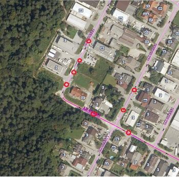 Polovična zapora lokalnih cest (Gmajna, Peske, OIC Trzin-Dobrave) od 14. do 24. 9. 2021