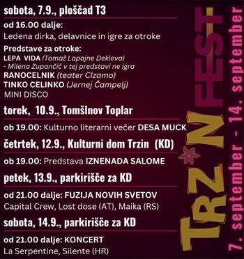 Trznfest - stand-up kabare: IZNENADA SALOME