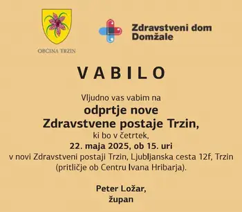 Odprtje nove Zdravstvene postaje