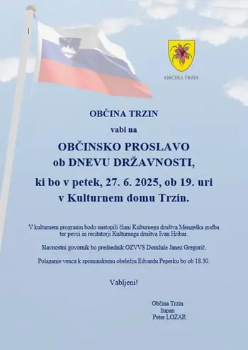 Občinska proslava ob DNEVU DRŽAVNOSTI
