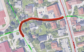 Zapora ceste - Mengeška cesta - OŠ Trzin, od 11. 8. 2025 do 28. 8. 2025
