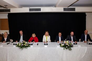 Podpis pogodbe o širitvi Zdravstvenega doma Domžale in gradnji podzemne garaže