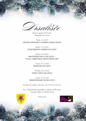 Decembrski dogodki na DRSALIŠČU v Trzinu
