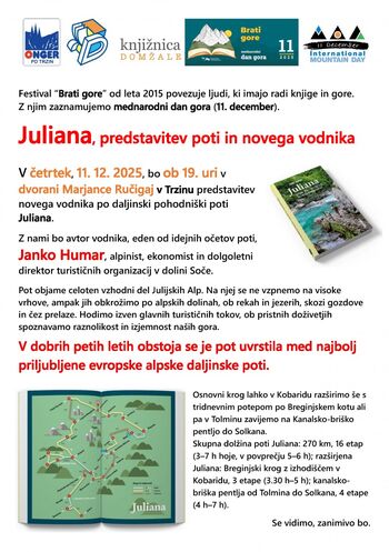 Festival 'Brati gore': Janko Humar - Juliana